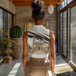 Taharqa Women Sleeveless Polo Shirt with Ancient Map Illustration, King of Two Lands Title and Kush Egypt Temple - African Pride