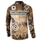 Shaka Zulu Button Sweatshirt Monochrome Portrait Zulu Kingdom Heritage Unconquered Spirit Warrior Legacy Theme