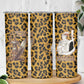 Shaka Zulu Skinny Tumbler Leopard Print Design Traditional Warrior Spear and Shield Illustration Tribal King - African Pride