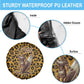 Shaka Zulu Spare Tire Cover Leopard Print Design Traditional Warrior Spear and Shield Illustration Tribal King - African Pride