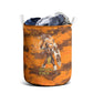 Shaka Zulu Laundry Basket Warrior Fiery Roaring Lion - Never Retreat Never Surrender African Strength and Courage - African Pride