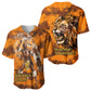 Shaka Zulu Baseball Jersey Warrior Fiery Roaring Lion - Never Retreat Never Surrender African Strength and Courage - African Pride