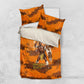 Shaka Zulu Bedding Set Warrior Fiery Roaring Lion - Never Retreat Never Surrender African Strength and Courage - African Pride