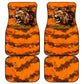 Shaka Zulu Car Mats Warrior Fiery Roaring Lion - Never Retreat Never Surrender African Strength and Courage - African Pride