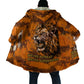 Shaka Zulu Cloak Warrior Fiery Roaring Lion - Never Retreat Never Surrender African Strength and Courage - African Pride