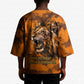 Shaka Zulu Kimono Warrior Fiery Roaring Lion - Never Retreat Never Surrender African Strength and Courage - African Pride