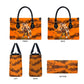 Shaka Zulu Leather Bag Warrior Fiery Roaring Lion - Never Retreat Never Surrender African Strength and Courage - African Pride