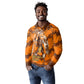 Shaka Zulu Long Sleeve Polo Shirt Warrior Fiery Roaring Lion - Never Retreat Never Surrender African Strength and Courage - African Pride