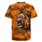 Shaka Zulu Rugby Jersey Warrior Fiery Roaring Lion - Never Retreat Never Surrender African Strength and Courage - African Pride