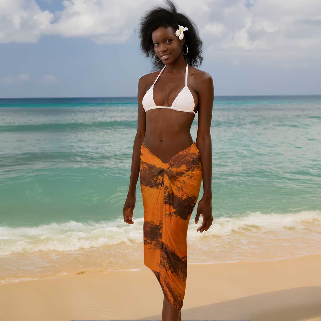 Shaka Zulu Sarong Warrior Fiery Roaring Lion - Never Retreat Never Surrender African Strength and Courage - African Pride