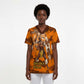 Shaka Zulu Scrub Top Warrior Fiery Roaring Lion - Never Retreat Never Surrender African Strength and Courage - African Pride