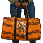 Shaka Zulu Travel Bag Warrior Fiery Roaring Lion - Never Retreat Never Surrender African Strength and Courage - African Pride