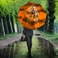 Shaka Zulu Umbrella Warrior Fiery Roaring Lion - Never Retreat Never Surrender African Strength and Courage - African Pride
