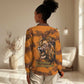 Shaka Zulu Women Casual Shirt Warrior Fiery Roaring Lion - Never Retreat Never Surrender African Strength and Courage - African Pride