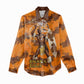 Shaka Zulu Women Casual Shirt Warrior Fiery Roaring Lion - Never Retreat Never Surrender African Strength and Courage - African Pride