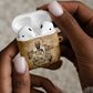 Mansa Musa AirPods Case Sepia Map Historic Pilgrimage Empire Expedition 1324 African Royalty Legacy - African Pride