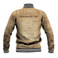 Mansa Musa Baseball Jacket Sepia Map Historic Pilgrimage Empire Expedition 1324 African Royalty Legacy - African Pride