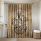 Mansa Musa Bathroom Set Sepia Map Historic Pilgrimage Empire Expedition 1324 African Royalty Legacy - African Pride