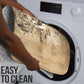 Mansa Musa Bathroom Set Sepia Map Historic Pilgrimage Empire Expedition 1324 African Royalty Legacy - African Pride