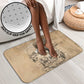 Mansa Musa Bathroom Set Sepia Map Historic Pilgrimage Empire Expedition 1324 African Royalty Legacy - African Pride