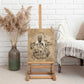 Mansa Musa Canvas Wall Art Sepia Map Historic Pilgrimage Empire Expedition 1324 African Royalty Legacy - African Pride