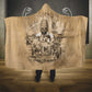 Mansa Musa Hooded Blanket Sepia Map Historic Pilgrimage Empire Expedition 1324 African Royalty Legacy - African Pride