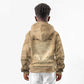 Mansa Musa Kid Hoodie Sepia Map Historic Pilgrimage Empire Expedition 1324 African Royalty Legacy - African Pride