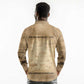 Mansa Musa Long Sleeve Polo Shirt Sepia Map Historic Pilgrimage Empire Expedition 1324 African Royalty Legacy - African Pride