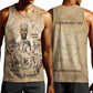 Mansa Musa Men Tank Top Sepia Map Historic Pilgrimage Empire Expedition 1324 African Royalty Legacy - African Pride