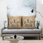 Mansa Musa Pillow Cover Sepia Map Historic Pilgrimage Empire Expedition 1324 African Royalty Legacy - African Pride