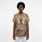 Mansa Musa Scrub Top Sepia Map Historic Pilgrimage Empire Expedition 1324 African Royalty Legacy - African Pride