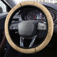 Mansa Musa Steering Wheel Cover Sepia Map Historic Pilgrimage Empire Expedition 1324 African Royalty Legacy - African Pride
