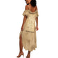 Mansa Musa Summer Maxi Dress Sepia Map Historic Pilgrimage Empire Expedition 1324 African Royalty Legacy - African Pride