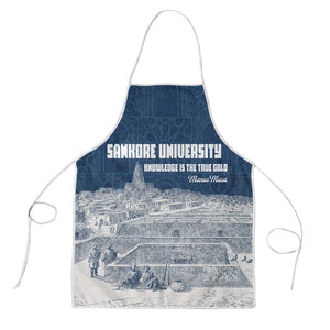 Mansa Musa Sankore University Apron Knowledge is the True Gold - African Scholarly Legacy - African Pride