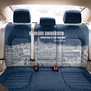Mansa Musa Sankore University Back Car Seat Cover Knowledge is the True Gold - African Scholarly Legacy - African Pride