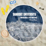 Mansa Musa Sankore University Beach Blanket Knowledge is the True Gold - African Scholarly Legacy - African Pride