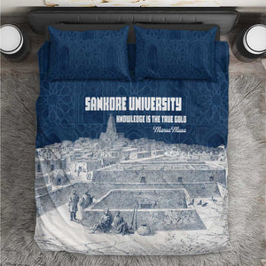 Mansa Musa Sankore University Bedding Set Knowledge is the True Gold - African Scholarly Legacy - African Pride