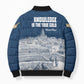 Mansa Musa Sankore University Bomber Puffer Jacket Knowledge is the True Gold - African Scholarly Legacy - African Pride