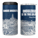 Mansa Musa Sankore University 4 in 1 Can Cooler Tumbler Knowledge is the True Gold - African Scholarly Legacy - African Pride