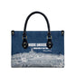 Mansa Musa Sankore University Leather Bag Knowledge is the True Gold - African Scholarly Legacy - African Pride