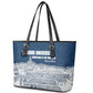 Mansa Musa Sankore University Leather Tote Bag Knowledge is the True Gold - African Scholarly Legacy - African Pride