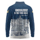 Mansa Musa Sankore University Long Sleeve Polo Shirt Knowledge is the True Gold - African Scholarly Legacy - African Pride