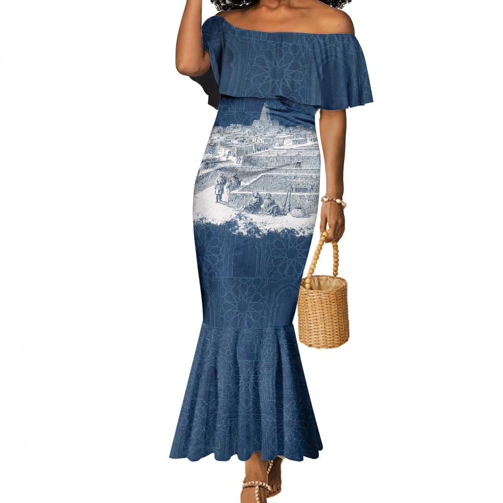 Mansa Musa Sankore University Mermaid Dress Knowledge is the True Gold - African Scholarly Legacy - African Pride