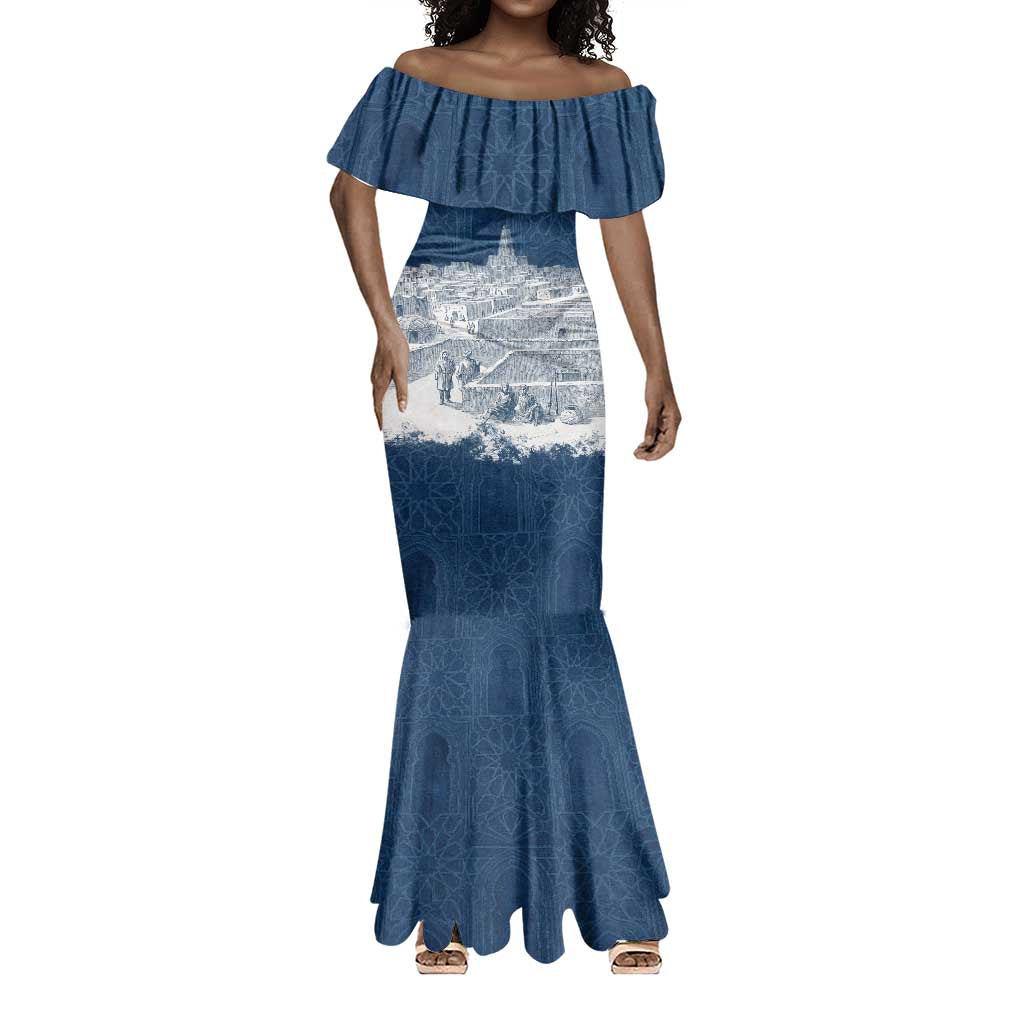 Mansa Musa Sankore University Mermaid Dress Knowledge is the True Gold - African Scholarly Legacy - African Pride