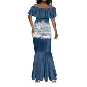 Mansa Musa Sankore University Mermaid Dress Knowledge is the True Gold - African Scholarly Legacy - African Pride