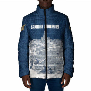 Mansa Musa Sankore University Padded Jacket Knowledge is the True Gold - African Scholarly Legacy - African Pride