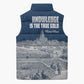 Mansa Musa Sankore University Sleeveless Puffer Jacket Knowledge is the True Gold - African Scholarly Legacy - African Pride