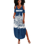 Mansa Musa Sankore University Summer Maxi Dress Knowledge is the True Gold - African Scholarly Legacy - African Pride