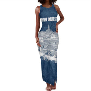 Mansa Musa Sankore University Tank Maxi Dress Knowledge is the True Gold - African Scholarly Legacy - African Pride