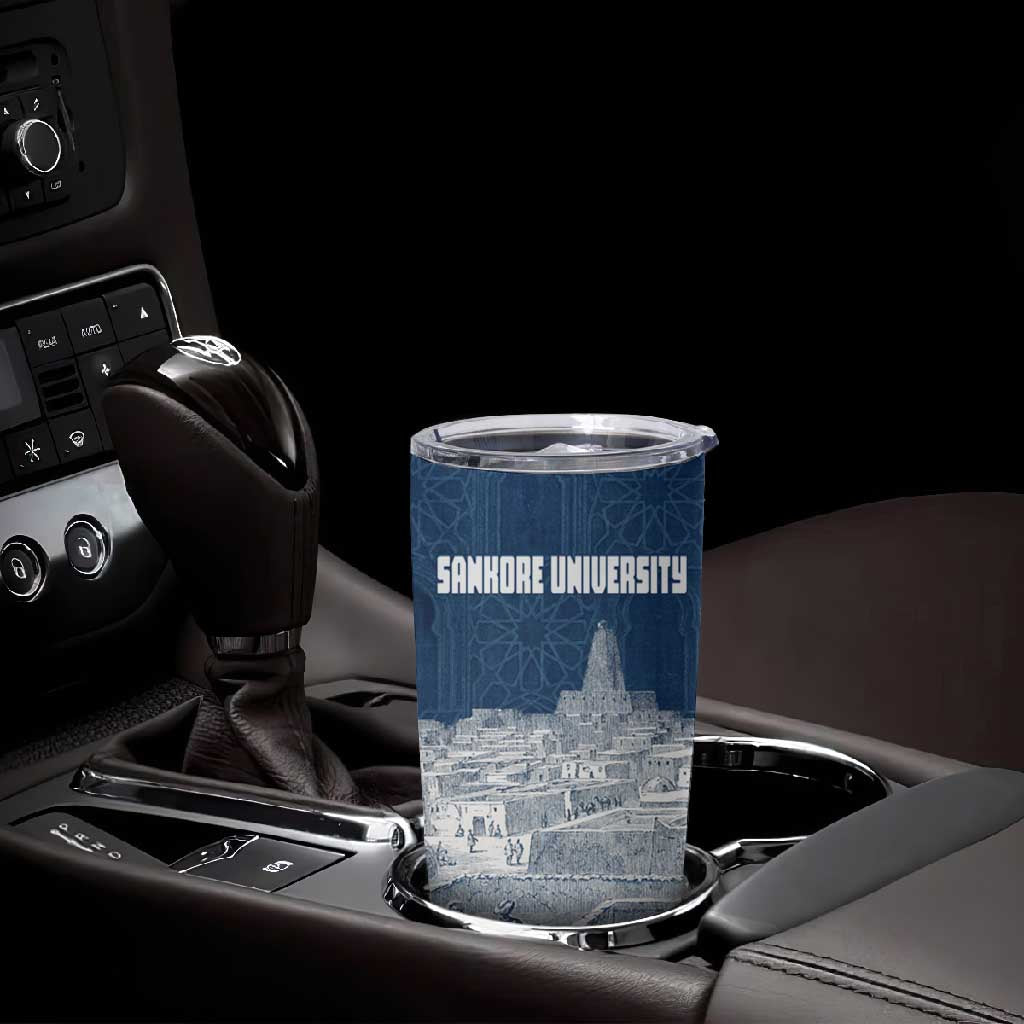 Mansa Musa Sankore University Tumbler Cup Knowledge is the True Gold - African Scholarly Legacy - African Pride